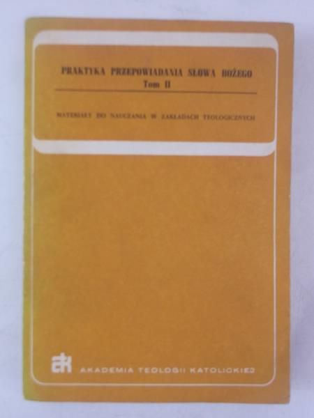 Praktyka przepowaidania słowa Bożego