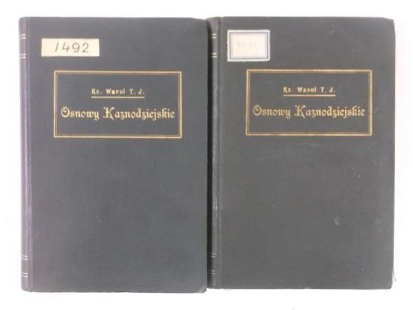 Osnowy kaznodziejskie, Tom I-II, 1934 r.
