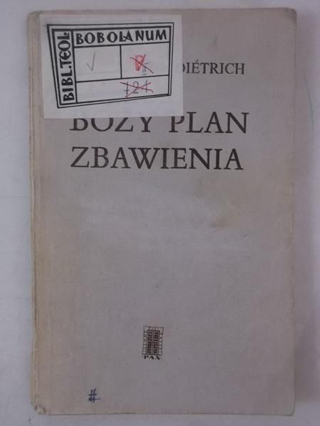 Boży plan zbawienia