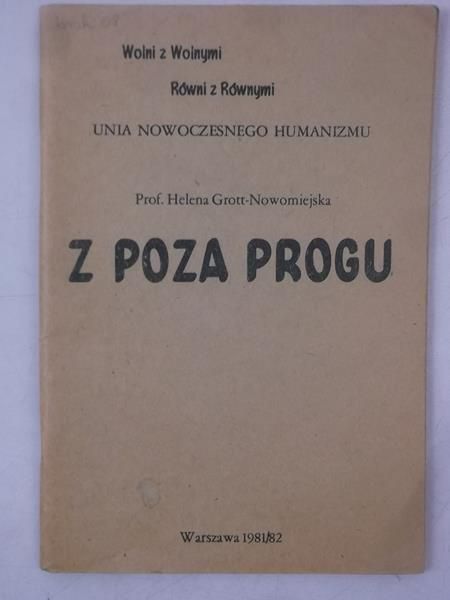 Z poza progu