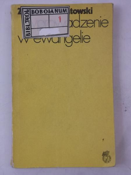 Poniatowski Zygmunt - Wprowadzenie w ewangelie
