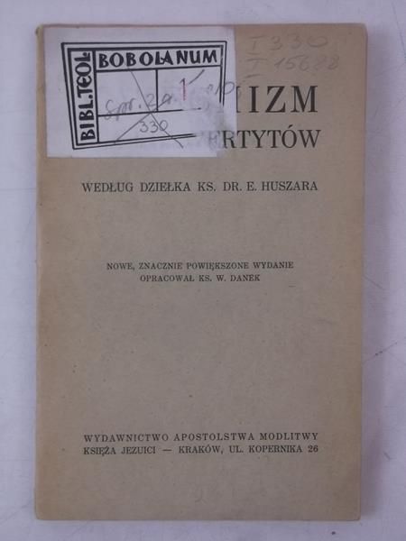 Katechizm dla konwertytów, 1939 r.