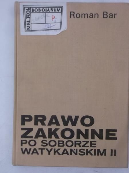 Prawo zakonne po Soborze Watykańskim II