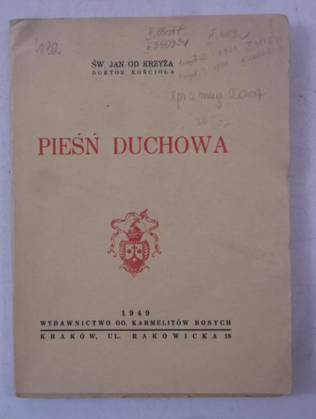 Pieśń Duchowa, 1949 r.