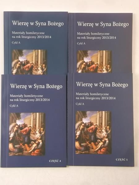 Bartoszek Jan (red.) - Wierzę w Syna Bożego, Tom I-IV