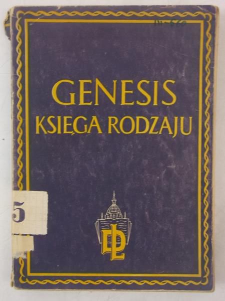Genesis - Księga Rodzaju