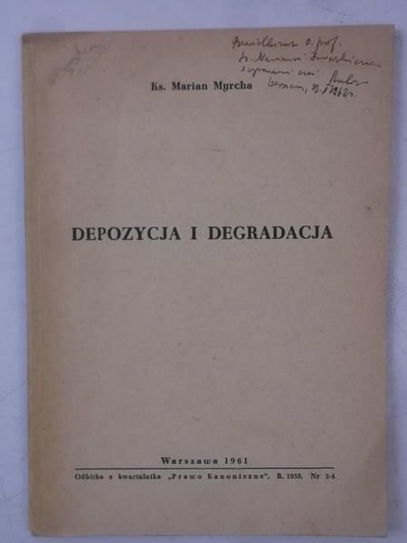 Depozycja i degradacja
