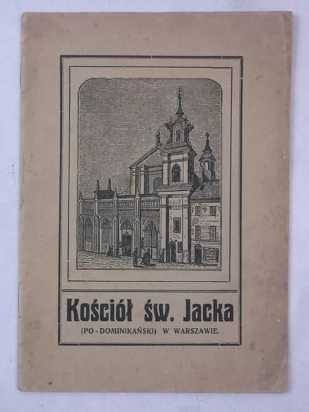 Kościół św. Jacka, 1927 r.