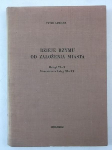 Dzieje Rzymu od założenia miasta