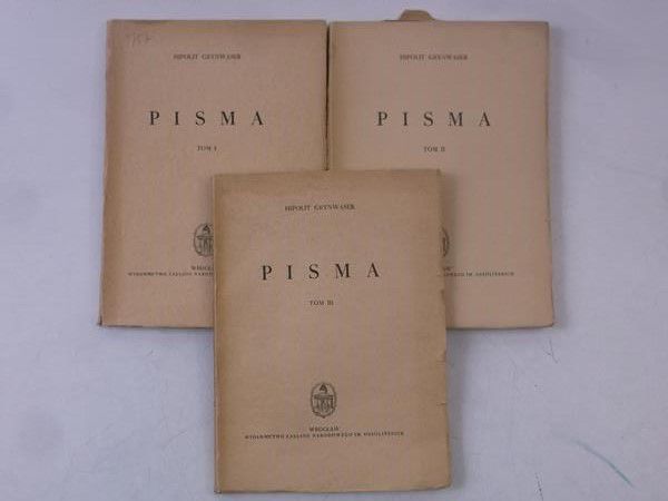 Pisma, Tom I-III