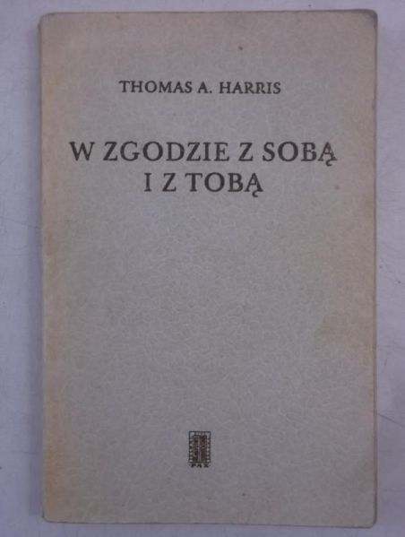 Harris Thomas - W zgodzie z sobą i z Tobą
