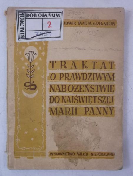 Grignion de Montfort Ludwik Maria - Traktat, 1948 r.