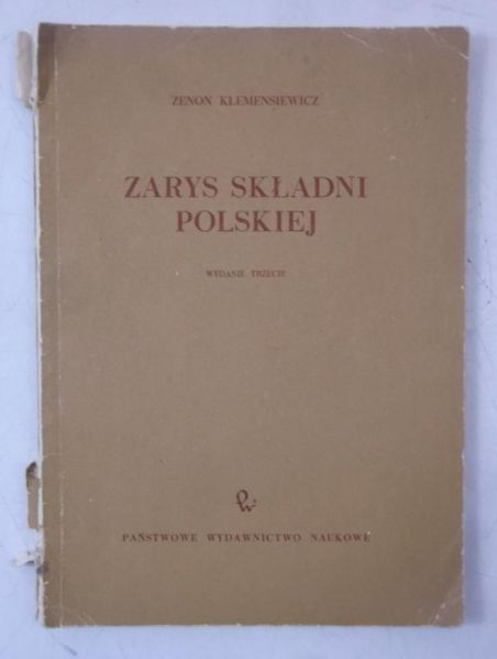Zarys składni polskiej