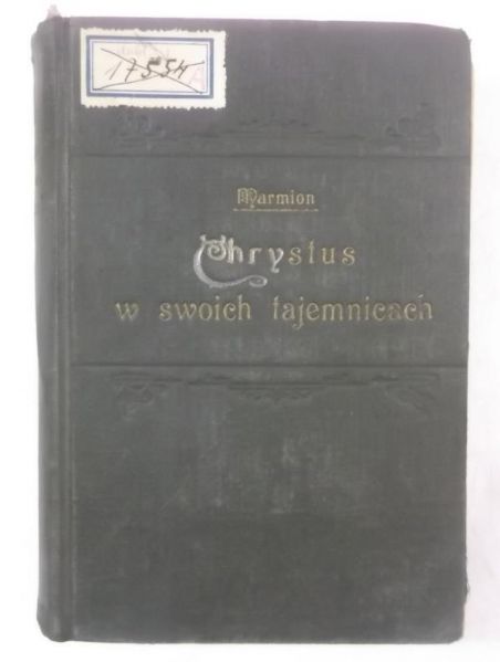 Chrystus w swoich tajemnicach, 1923 r.