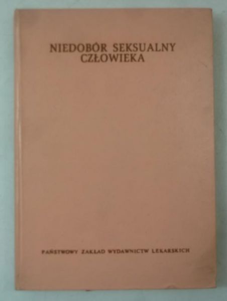 Niedobór seksualny człowieka