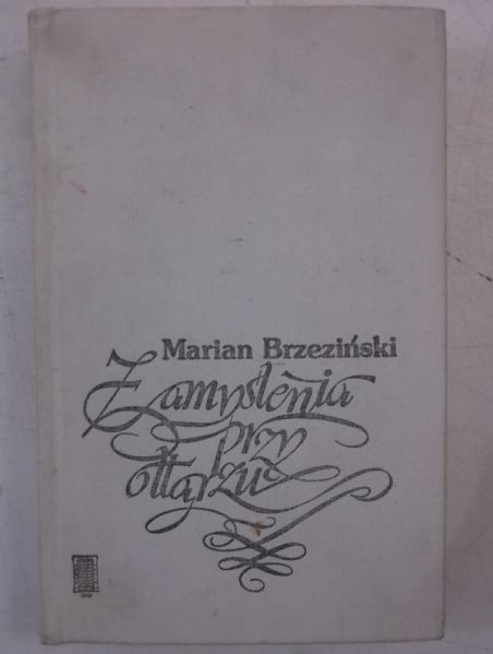 Zamyślenia przy ołtarzu