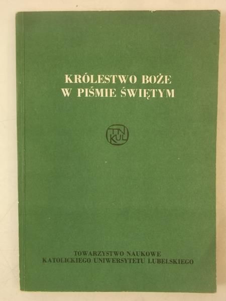 Królestwo Boże w Piśmie Świętym