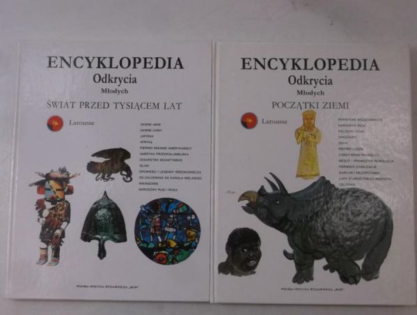 Encyklopedia. Odkrycia młodych, Tom I i III
