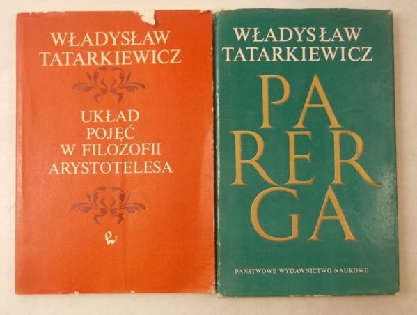 Parerga / Układ pojęć w filozofii Arystotelesa