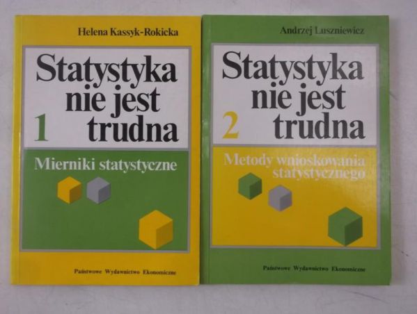 Statystyka nie jest trudna, tom I-II