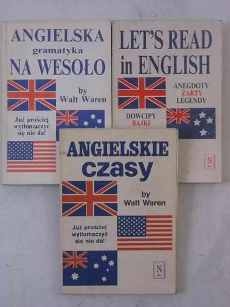 Angielska gramatyka na wesoło/Angielskie czasy/Let's Read in English