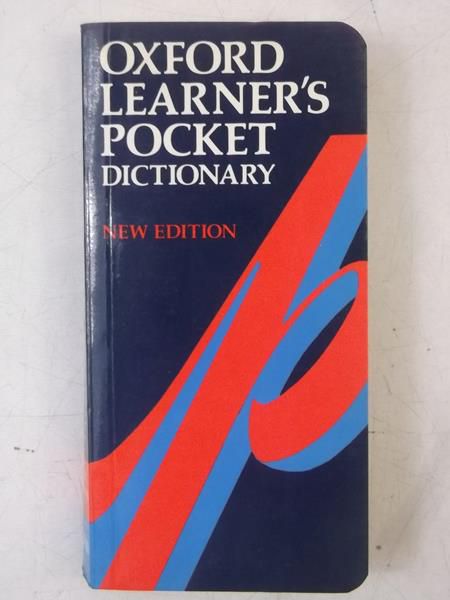 Oxford Learner's Pocket Dictionary