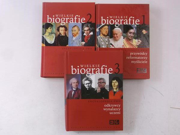 Wielkie biografie, Tom I-III
