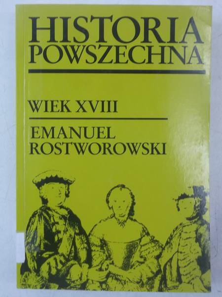 Historia powszechna. Wiek XVIII
