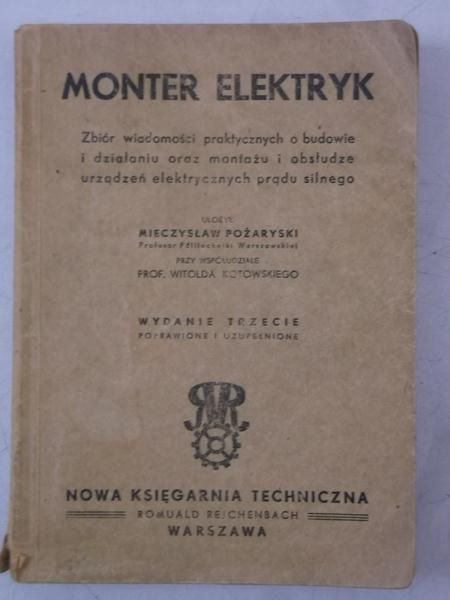 Monter elektryk, 1947 r.