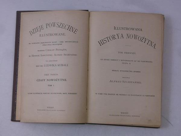 Illustrowana historya nowożytna, ok. 1900 r.