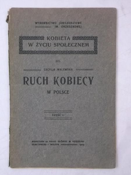 Ruch kobiecy w Polsce, 1909 r.