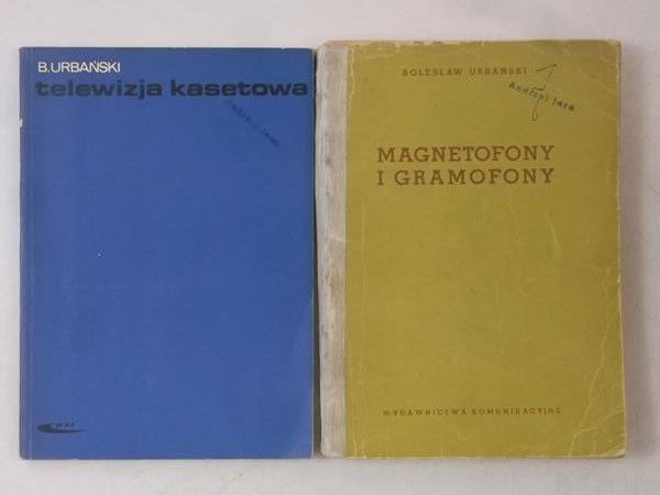 Magnetofony i gramofony / Telewizja kasetowa