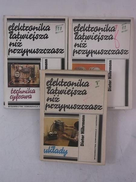 Elektronika łatwiejsza niż przypuszczasz, Zestaw 3 książek