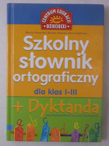 Szkolny słownik ortograficzny