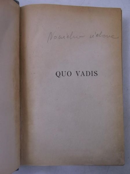 Quo Vadis, 1919 r.