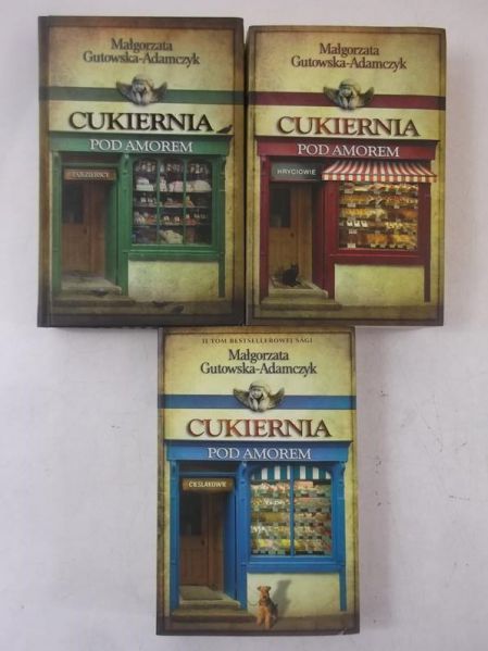 Cukiernia Pod Amorem, 3 książki