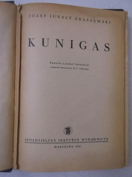 Kraszewski Józef - Kunigas, 1947 r.