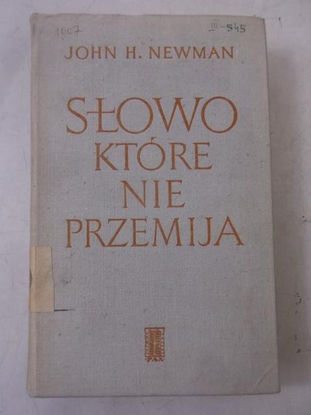 Słowo, które nie przemija