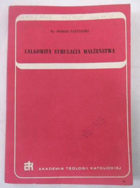 Całkowita symulacja małżeństwa, autograf