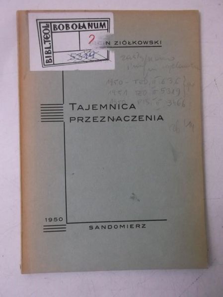 Tajemnica przeznaczenia, 1950 r.