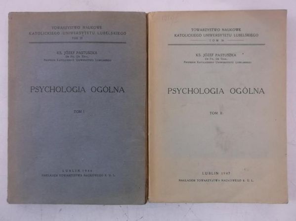 Psychologia ogólna, Tom I-II, 1946 r., 1947 r.