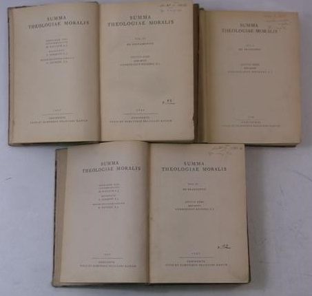 Summa Theologiae Moralis, Tom I-III