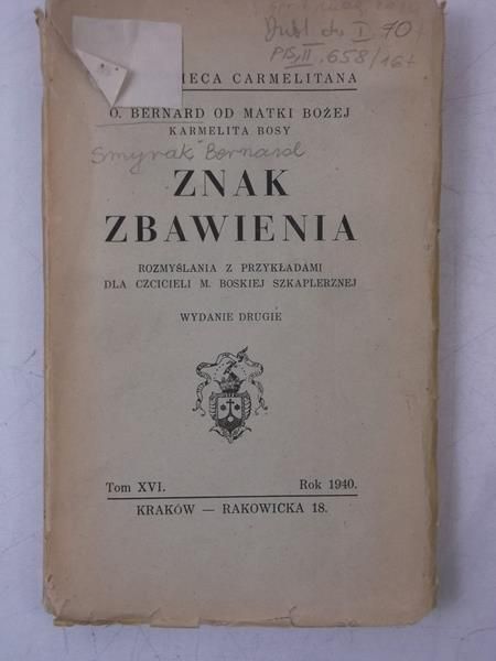 od   - Znak Zbawienia, 1940 r.