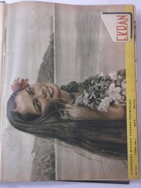 Ekran 1958-59. Tygodniowy magazyn filmowo-telewizyjny, 68 numerów