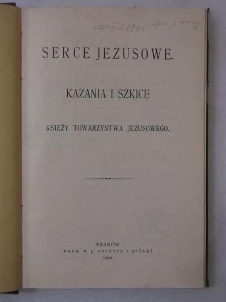 Serce Jezusowe, 1910 r.