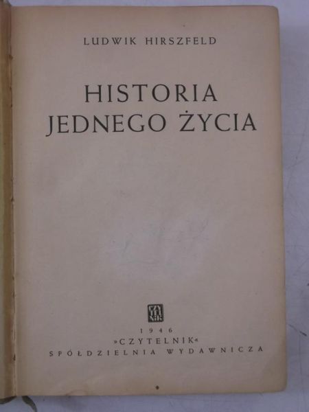 Hirszfeld Ludwik - Historia jednego życia, 1946 r.