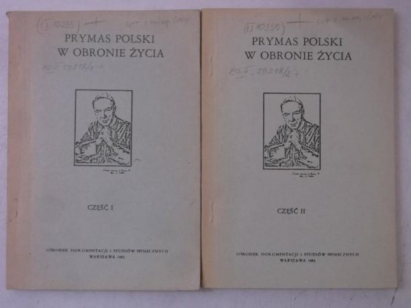 Prymas Polski w obronie życia, Części I-II
