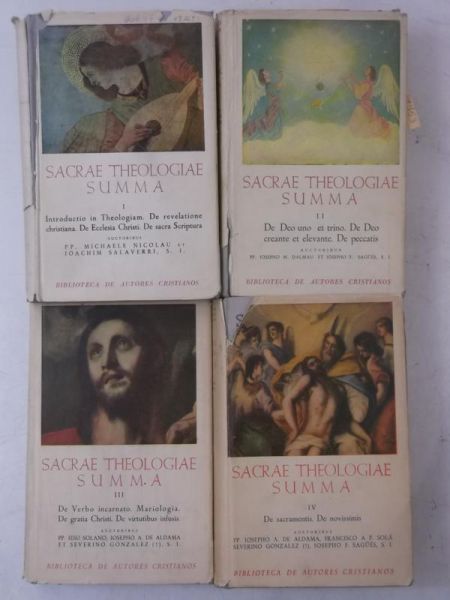 Aldama A. - Sacrae Theologiae Summa, Tom I-IV