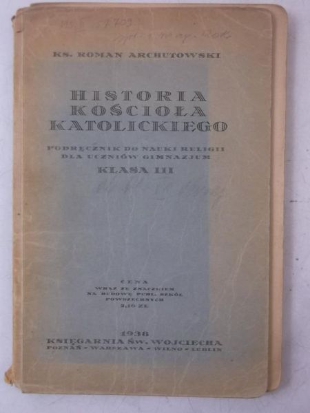 Historia Kościoła Katolickiego, 1938 r.