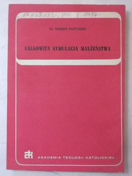 Całkowita symulacja małżeństwa
